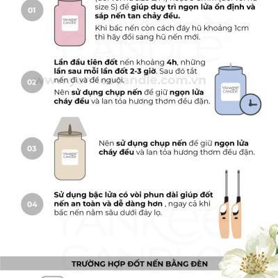 Nến hũ Yankee Candle size L - Crisp Campfire Apples (623g)