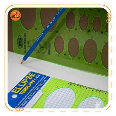 Thước vẽ Ellipse Template - WinQ E606