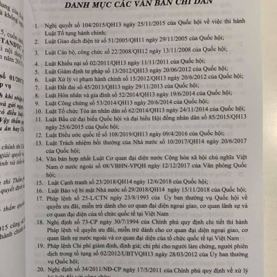 Chỉ dẫn tra cứu áp dụng Luật tố tụng hành chính năm 2015