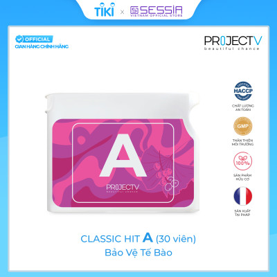 [VOUCHER 200K & TẶNG 5 TÚI PV ZIP] Thực Phẩm Sức Khoẻ D+A | V Alphabet - Công thức chống oxy hóa cho tế bào cơ thể - PROJECT V - Xuất xứ Pháp, Hàng Chính Hãng