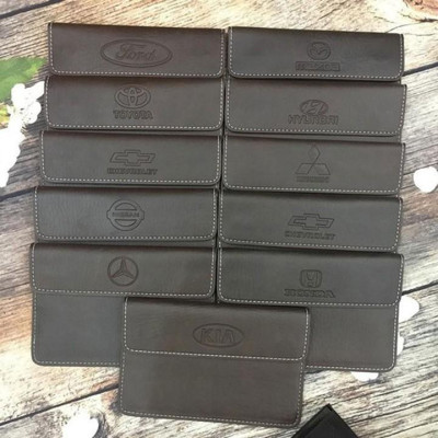 Ví đựng giấy tờ ô tô Vinfast Da Cao Cấp, Ví da đựng giấy tờ xe ô tô