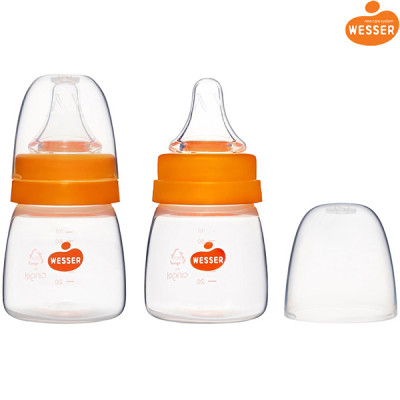 Combo 3 Bình Sữa Wesser PP 60ml, 140ml và 250ml (Giao màu ngẫu nhiên)
