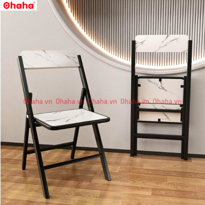 [Kèm Ảnh Thực Tế - Miễn phí vận chuyển & Lắp đặt] BÀN ĂN GẤP GỌN THÔNG MINH CÓ GHẾ VÀ BÁNH XE OHAHA - BA023