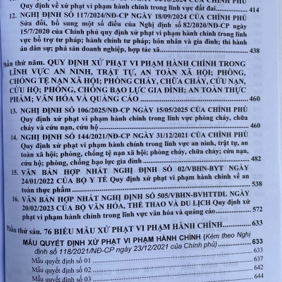 Luật Xử Lý Vi Phạm Hành Chính Và Các Văn Bản Hướng Dẫn Thi Hành