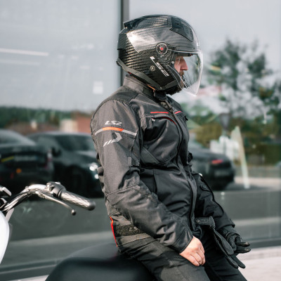 Mũ Bảo Hiểm 3/4 Hai Kính LS2 OF603 Infinity II Carbon