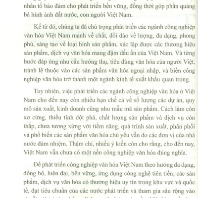 Công Nghiệp Văn Hóa Một Số Nước Châu Âu Và Kinh Nghiệm Cho Việt Nam (Sách chuyên khảo) - Viện Hàn lâm Khoa học Xã hội Việt Nam - Viện nghiên cứu Châu Âu - Nguyễn Thị Ngọc chủ biên