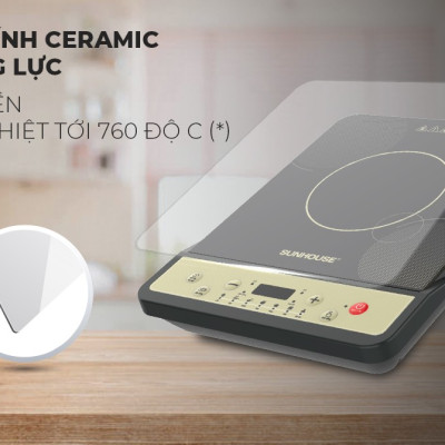 BẾP TỪ ĐƠN SUNHOUSE SHD6158 - Hàng Chính Hãng