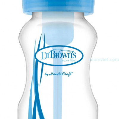 Bình sữa Cổ rộng nhựa PP 270ml Dr Brown