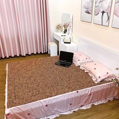 Chiếu hạt gỗ Hương loại 1.6cm - Chiếu hạt gỗ  ( video , hình thật )