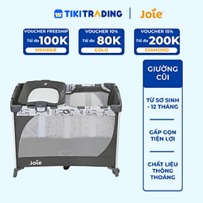 Giường cũi cao cấp Joie Commuter Change - Logan