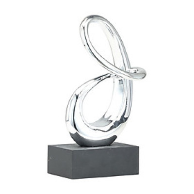 Tượng Nghệ Thuật Trang Trí Màu Bạc - Tượng Decor Sang Trọng ARISTA |Index Living Mall - Nội thất Thái Lan|