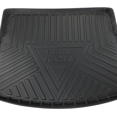 Thảm lót cốp xe ô tô Chevrolet TrailBlazer 2018 - nay nhãn hiệu Macsim chất liệu TPV cao cấp màu đen