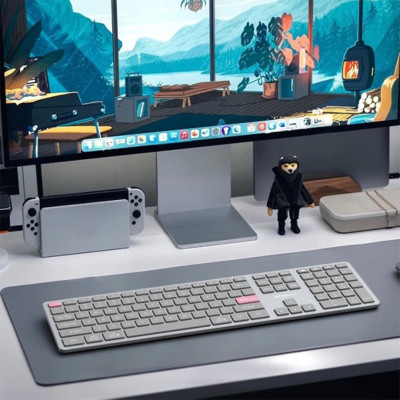 Bàn phím không dây MicroPack Lifestyle K-310W - Hàng Chính Hãng