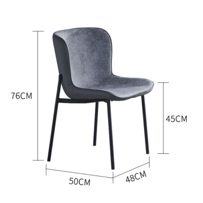 Ghế ăn da simili đẹp kiểu sang trọng Ghế ăn bọc nệm hiện đại nhập khẩu ECO 1A-FP dành cho nhà đẹp ở TpHCM