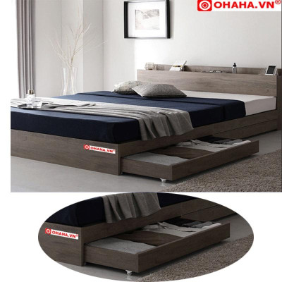 Giường Ngủ Gỗ Hiện Đại OHAHA - GN106