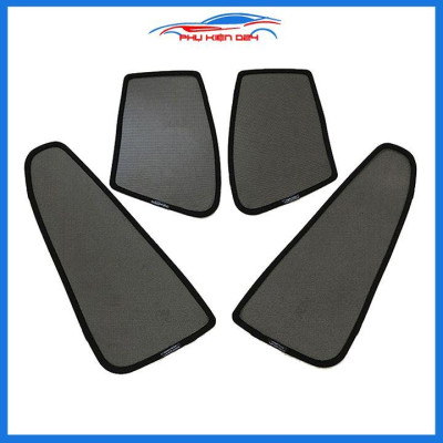 Bộ 4 rèm chắn nắng nam châm Mazda 3 2015-2016-2017-2018-2019 khung cố định chống tia UV