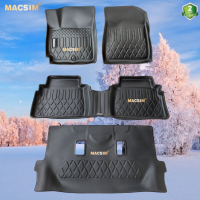 Thảm lót sàn xe ô tô Hyundai Stargazer 2023+(sd) Nhãn hiệu Macsim chất liệu nhựa TPE cao cấp màu đen