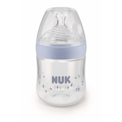 Bình Sữa Nhựa PP Nature Sense 150ml Núm Ti Silicone S1 Nuk NU21497 (Size M) - Màu Ngẫu Nhiên