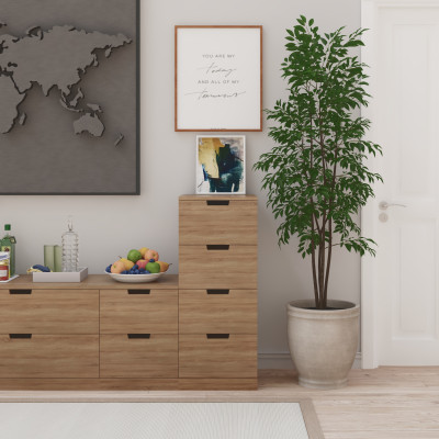 [Happy Home Furniture] SCANDINA, Tủ đựng đồ 4 ngăn kéo, 40cm x 47cm x 98cm ( DxRxC), THK_101