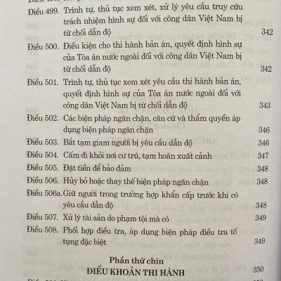Bộ Luật Tố Tụng Hình Sự ( Sửa Đổi, Bổ Sung Năm 2025)