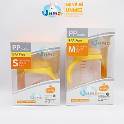 BÌNH SỮA PP CỔ RỘNG WESSER