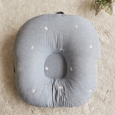 Gối chống trào ngược cho bé Rototo Bebe cao cấp nhập khẩu Hàn Quốc khắc phục tình trạng trào ngược dạ dày trẻ sơ sinh hiệu quả - Loại Ripple nhăn thoáng mát, không bám dính