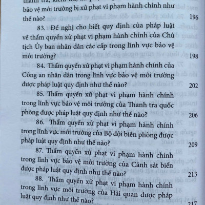 Hỏi - Đáp Về Xử Phạt Vi Phạm Hành Chính Trong Lĩnh Vực Bảo Vệ Môi Trường