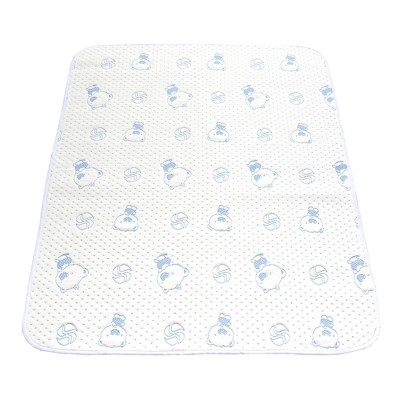 Size 60x90cm tấm lót chống thấm cho bé Vietmat mềm êm thoáng mát không nóng bí lưng, giặt máy thoải mái, máy sấy lâu bền