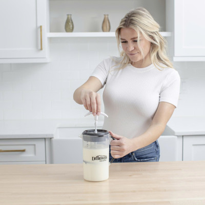 [ AC235 ] Bình Trộn Sữa Công Thức Dr. Brown’s, giúp giảm thiểu lượng không khí bị trộn lẫn vào sữa ( màu đen )