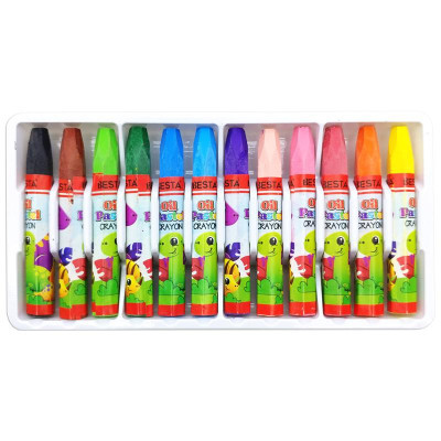 Hộp 12 Bút Màu Sáp Dầu - Besta SD012