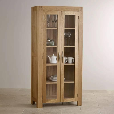 Tủ Trưng Bày 2 Cánh Kính Alto Gỗ Sồi Ibie LSD2ALTO (80 x 42 cm)