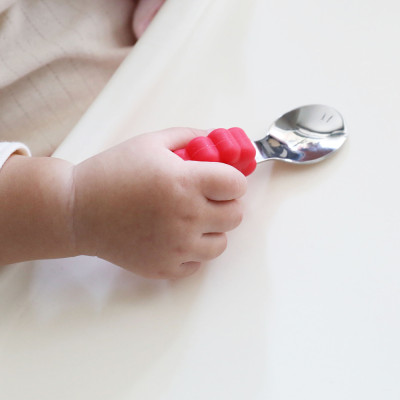 Bộ thìa nĩa tập ăn cho bé Palm Grasp Marcus & Marcus, từ 18 tháng