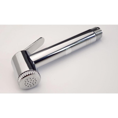 Bộ xịt vệ sinh tăng áp cao, chất liệu nhựa ABS mạ Chrome Eurolife EL-X08 (Trắng bạc)