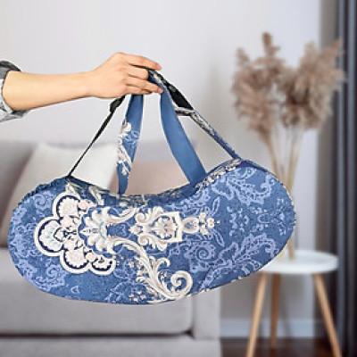 Gối ti bé chuyên dụng HANAKO hỗ trợ chống đau mỏi vai, tay và lưng cho mẹ bầu - Màu dễ thương, hàng y hình