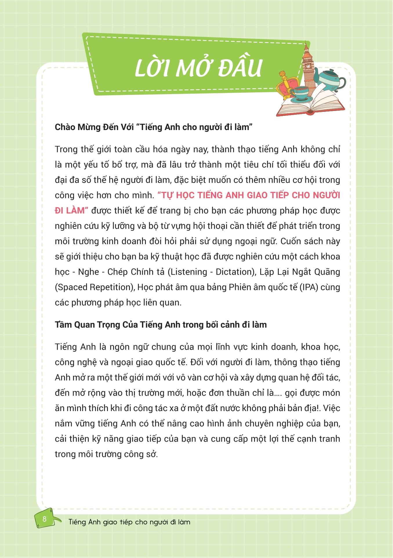 Sách - Thăng Hạng Tiếng Anh, Bắt Nhanh Cơ Hội Thăng Tiến - Tự Học Tiếng Anh Giao Tiếp Cho Người Đi Làm