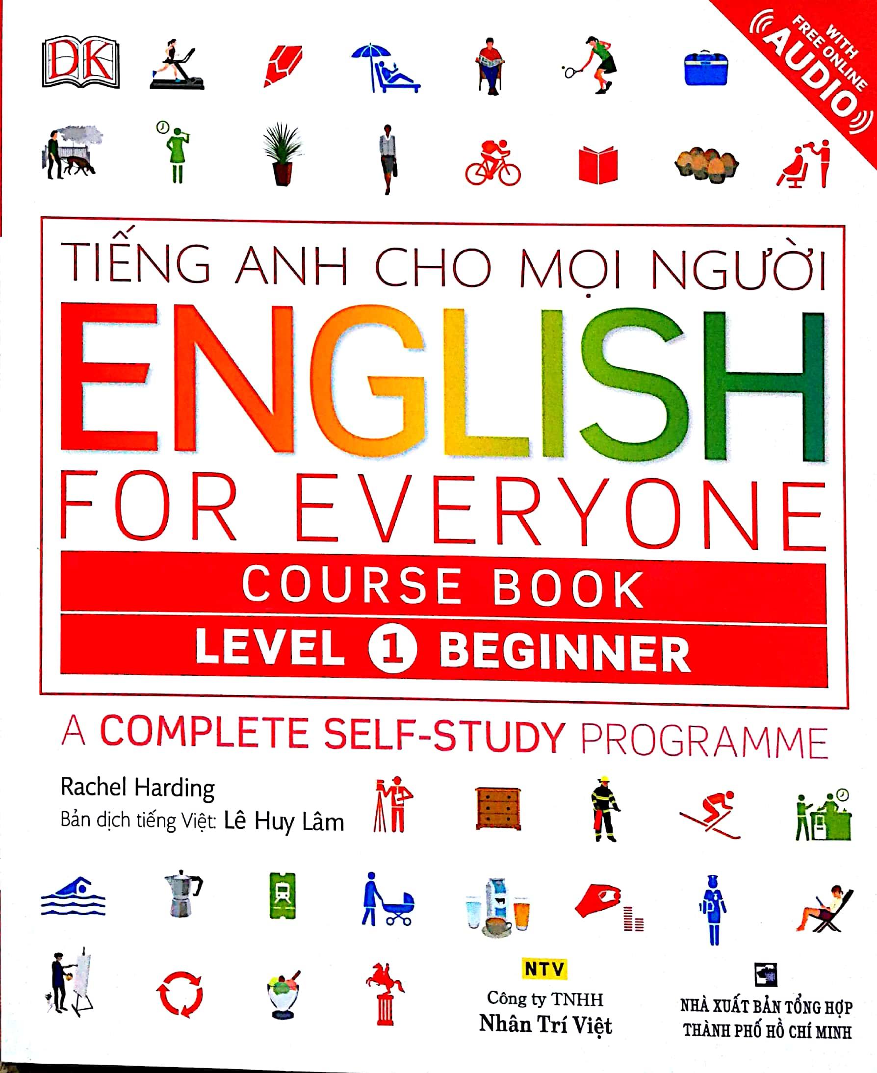 Tiếng Anh Cho Mọi Người - English For Everyone Course Book Level 1 Beginner