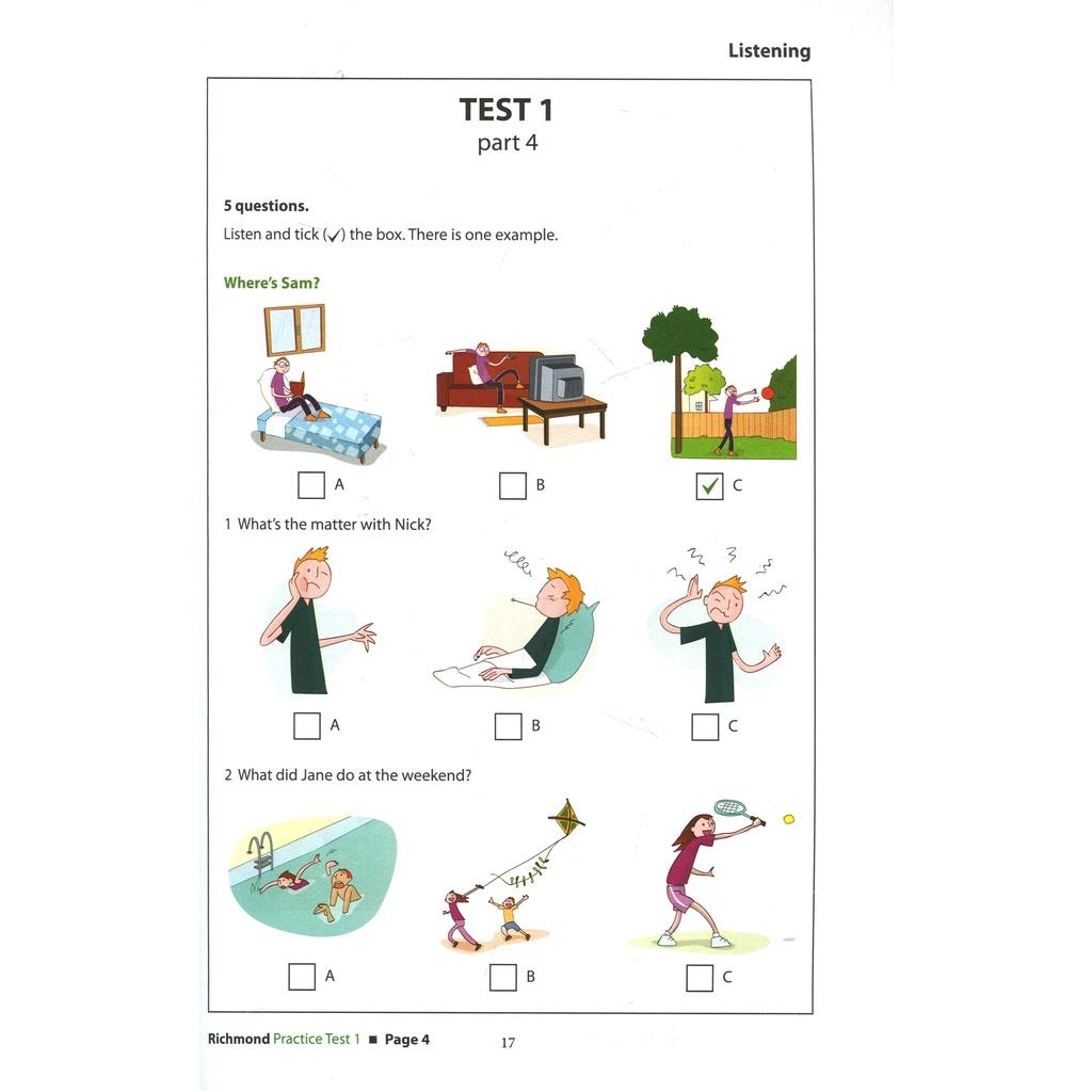Richmond Practice Tests Movers - Bản Quyền