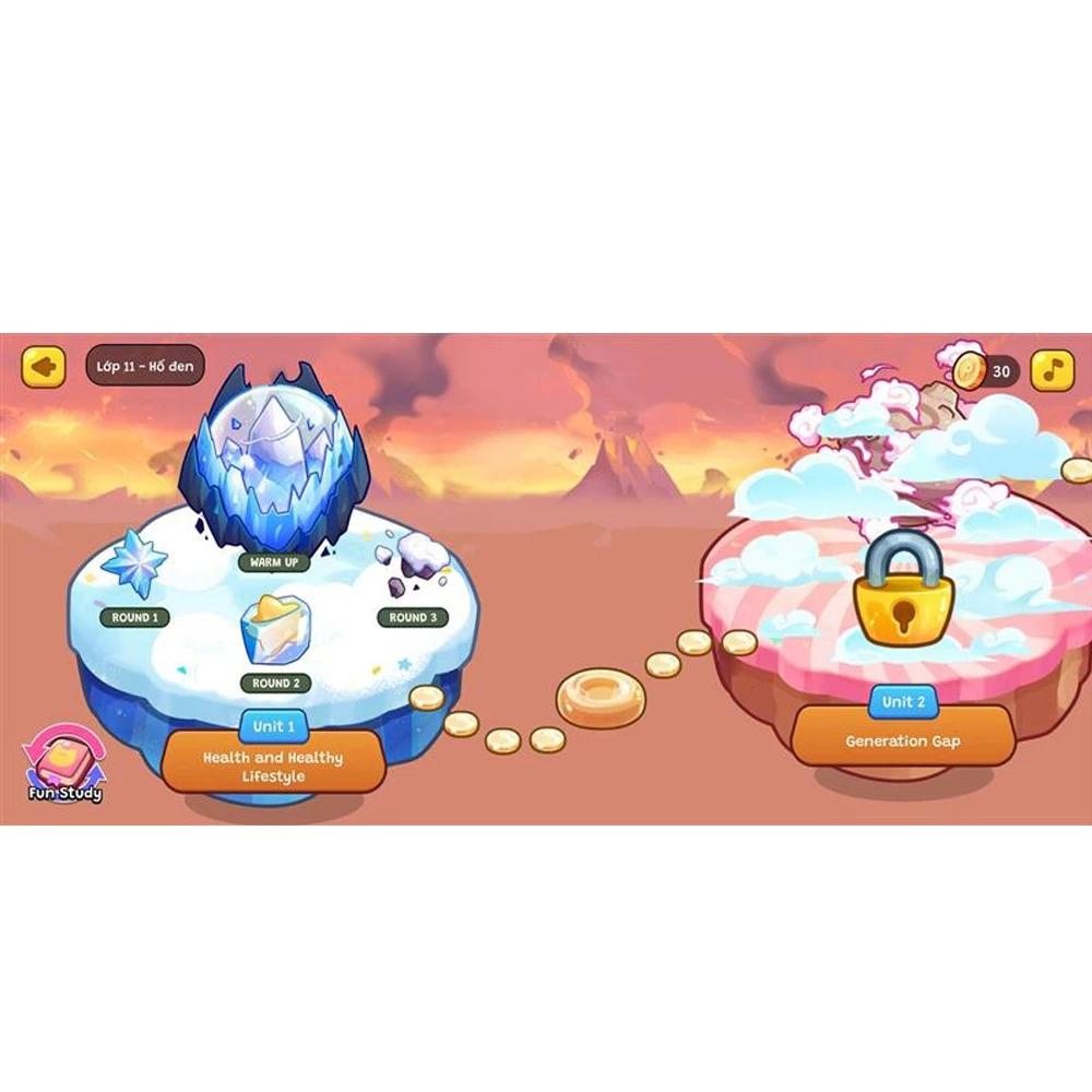 Gói Edufun Premium Level 11 (Thẻ Học Tiếng Anh EDUFUN + Tặng Kèm Sách Học Sinh, Sách Bài Tập, 2 Cuốn Truyện)