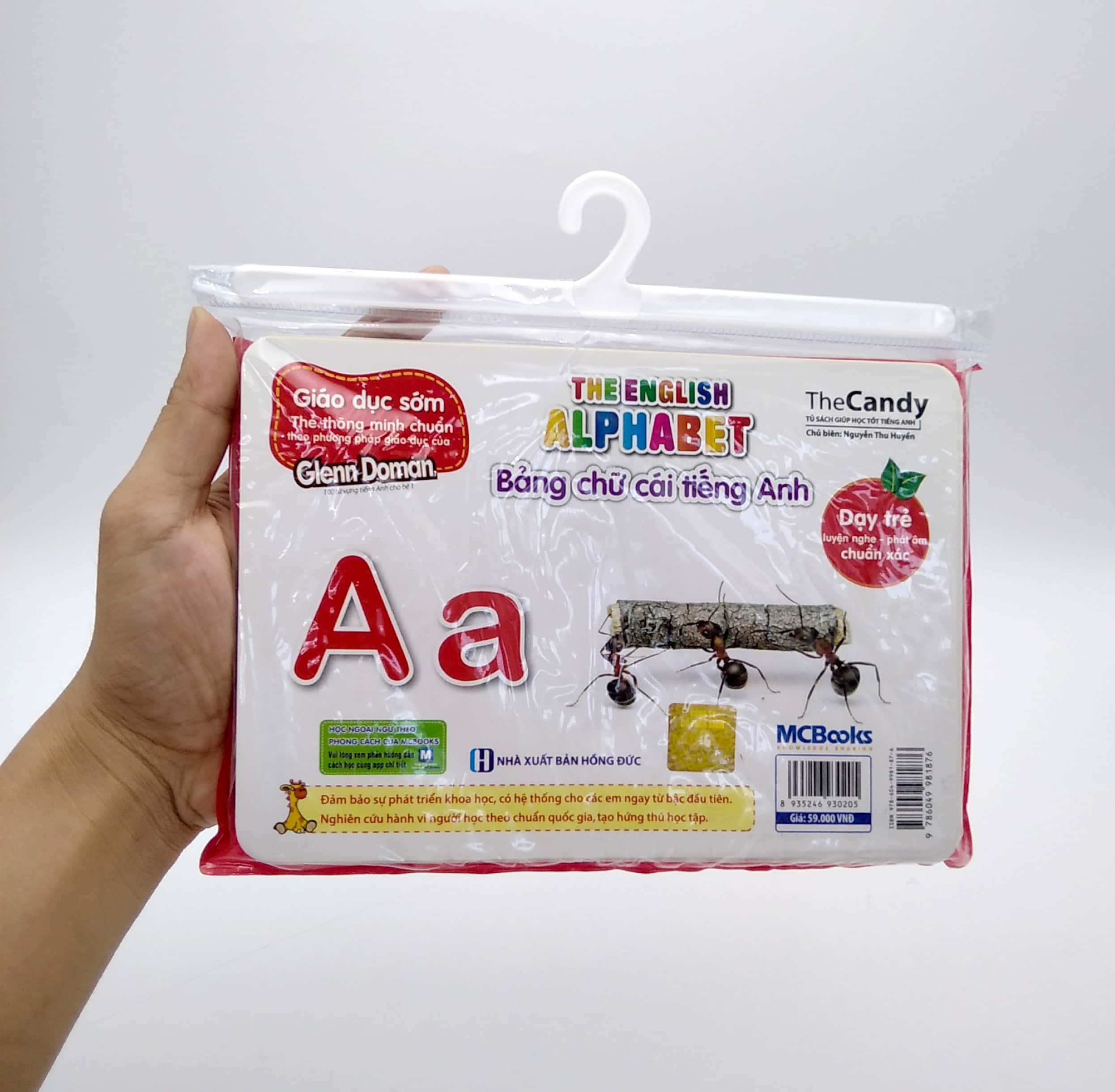 Bảng Chữ Cái Tiếng Anh - Giáo Dục Sớm Thẻ Thông Minh Chuẩn Theo Phương Pháp Giáo Dục Của Glenn Doman