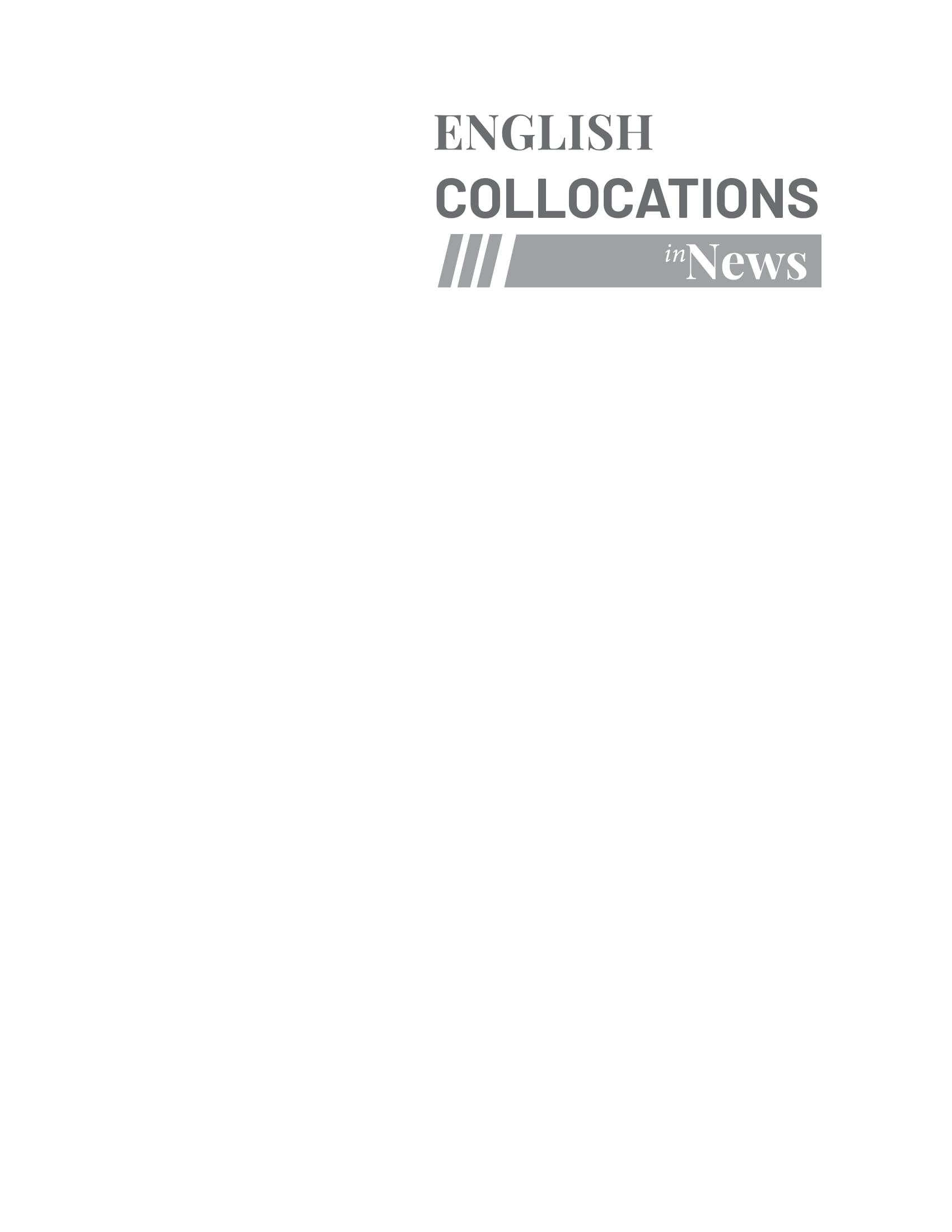 Đọc Tin Không “Vấp” - English Collocations In News