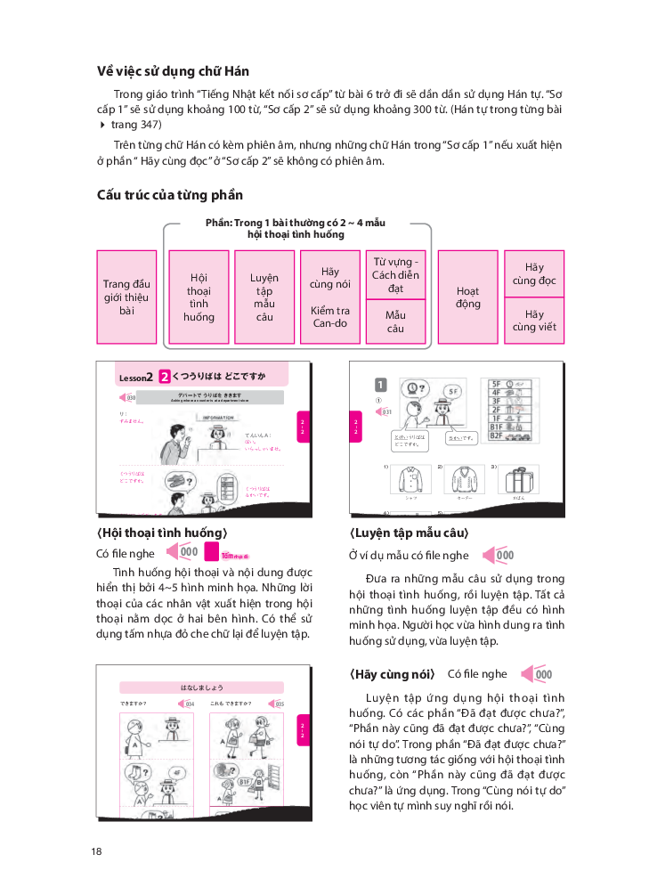 Tiếng Nhật Giao Tiếp Cơ Bản - Tsunagu Nihongo Tiếng Nhật Kết Nối Sơ Cấp 1 - Tsuji Azuko, Ozama Ai, Katsura Miho