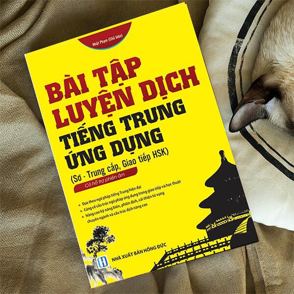 Sách - Combo: Phân biệt và giải thích các điểm ngữ pháp Tiếng Trung hay sử dụng sai Tập 1+ Bài tập luyện dịch tiếng Trung ứng dụng (Sơ -Trung cấp, Giao tiếp HSK có mp3 nghe, có đáp án)+DVD tài liệu