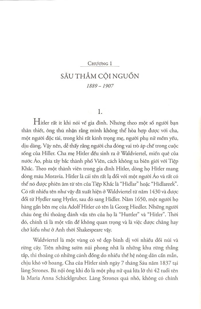 Adolf Hitler - Chân Dung Một Trùm Phát Xít
