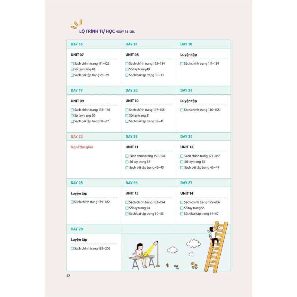 Sách - 28 Ngày Tự Học Tiếng Nhật Dành Cho Người Mới Bắt Đầu - Combo 2 Cuốn - MCBooks