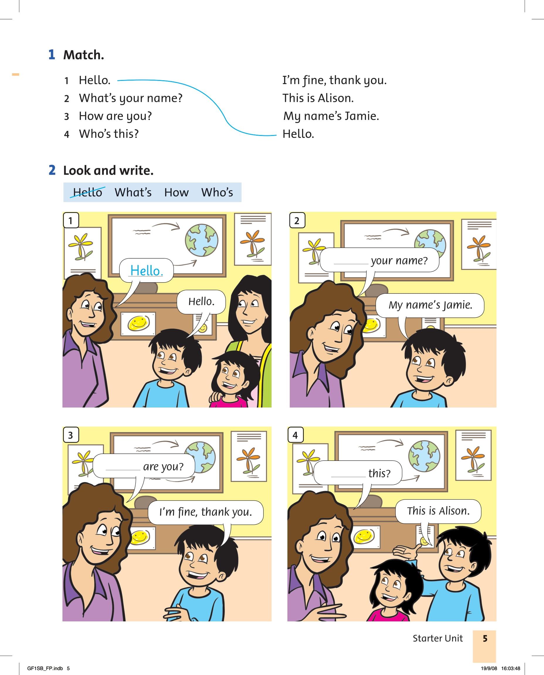 Grammar Friends 1 - Bản Quyền