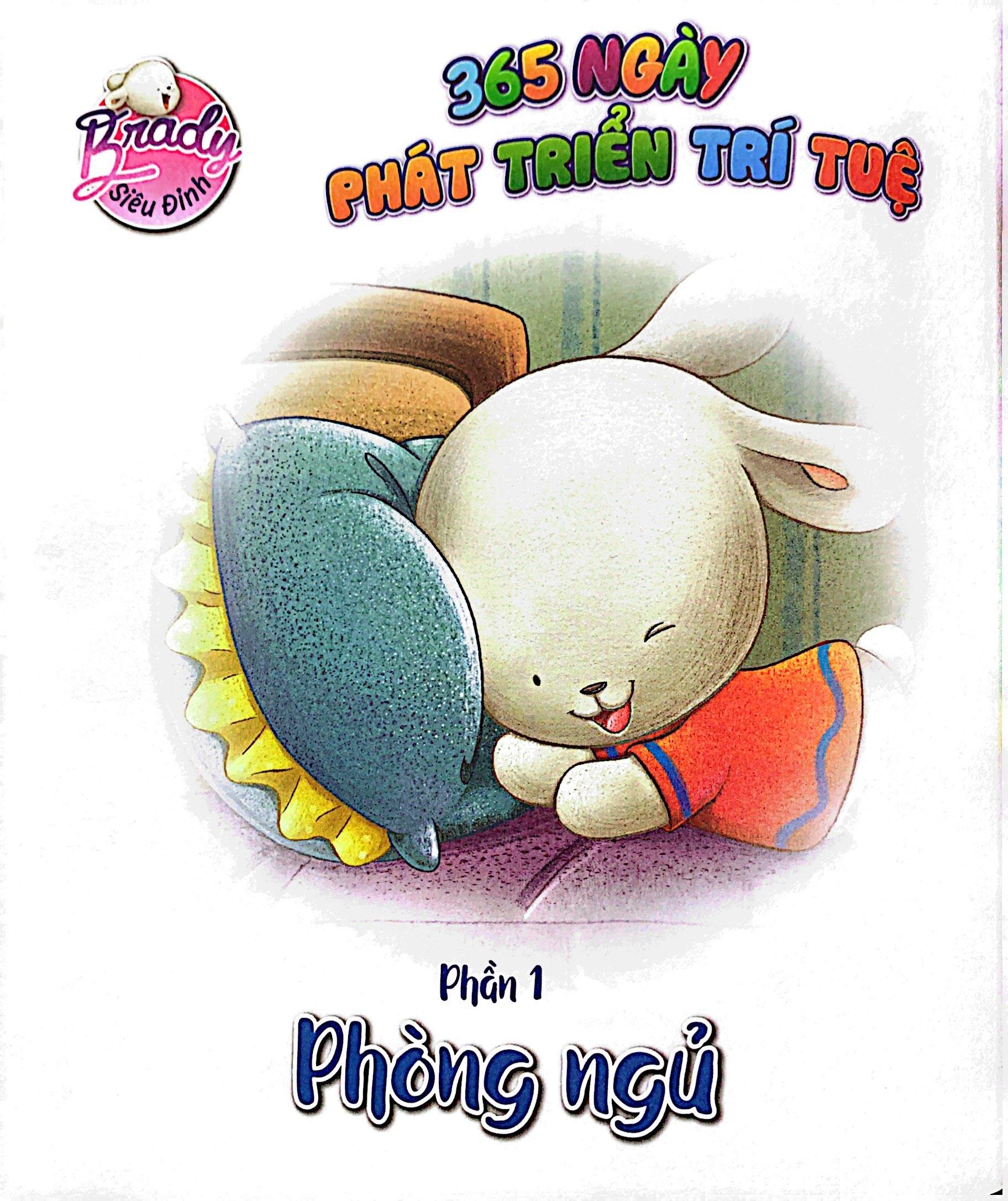 Brady Siêu Đỉnh - 365 Ngày Phát Triển Trí Tuệ - Level 2 - Phòng Ngủ Và Phòng Tắm
