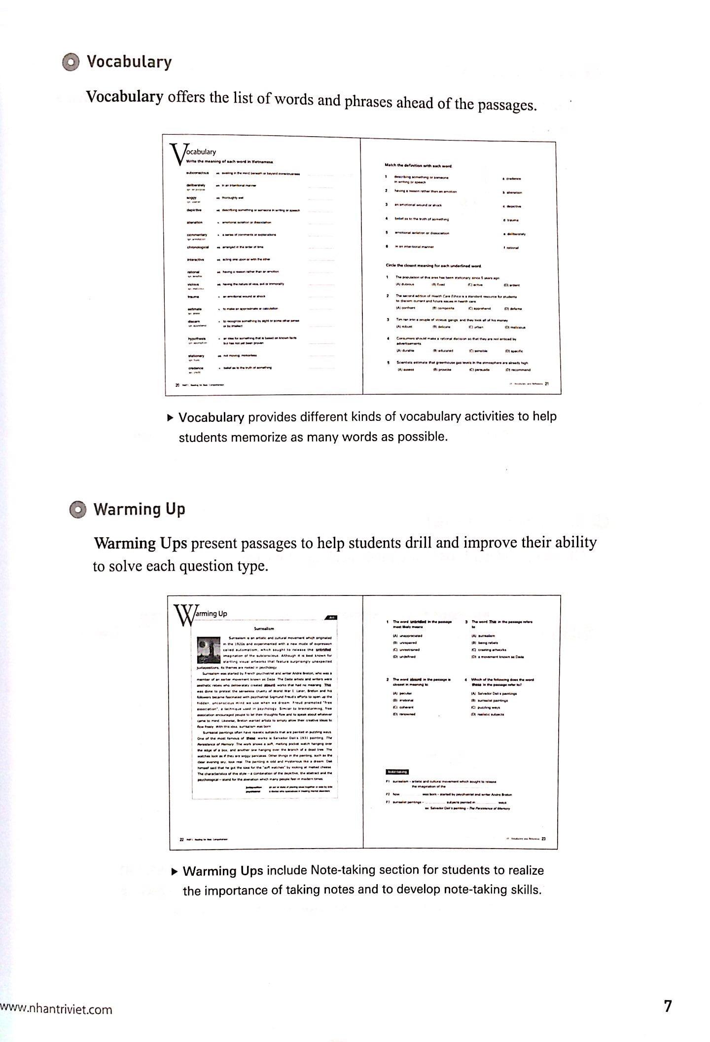 TOEFL iBT Activator Reading (Tập 3) - Advanced
