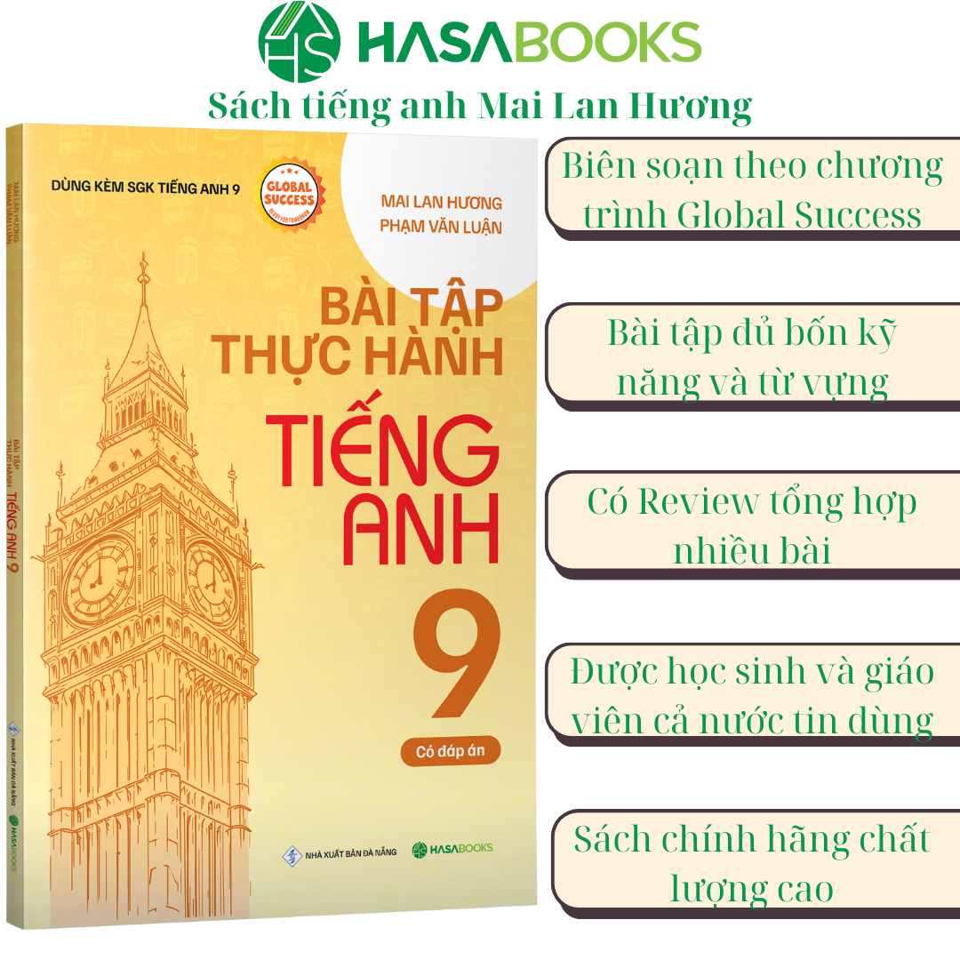 Combo 2 Cuốn Bài Tập + Thực Hành Tiếng Anh 9 Global Success (Có Đáp Án)