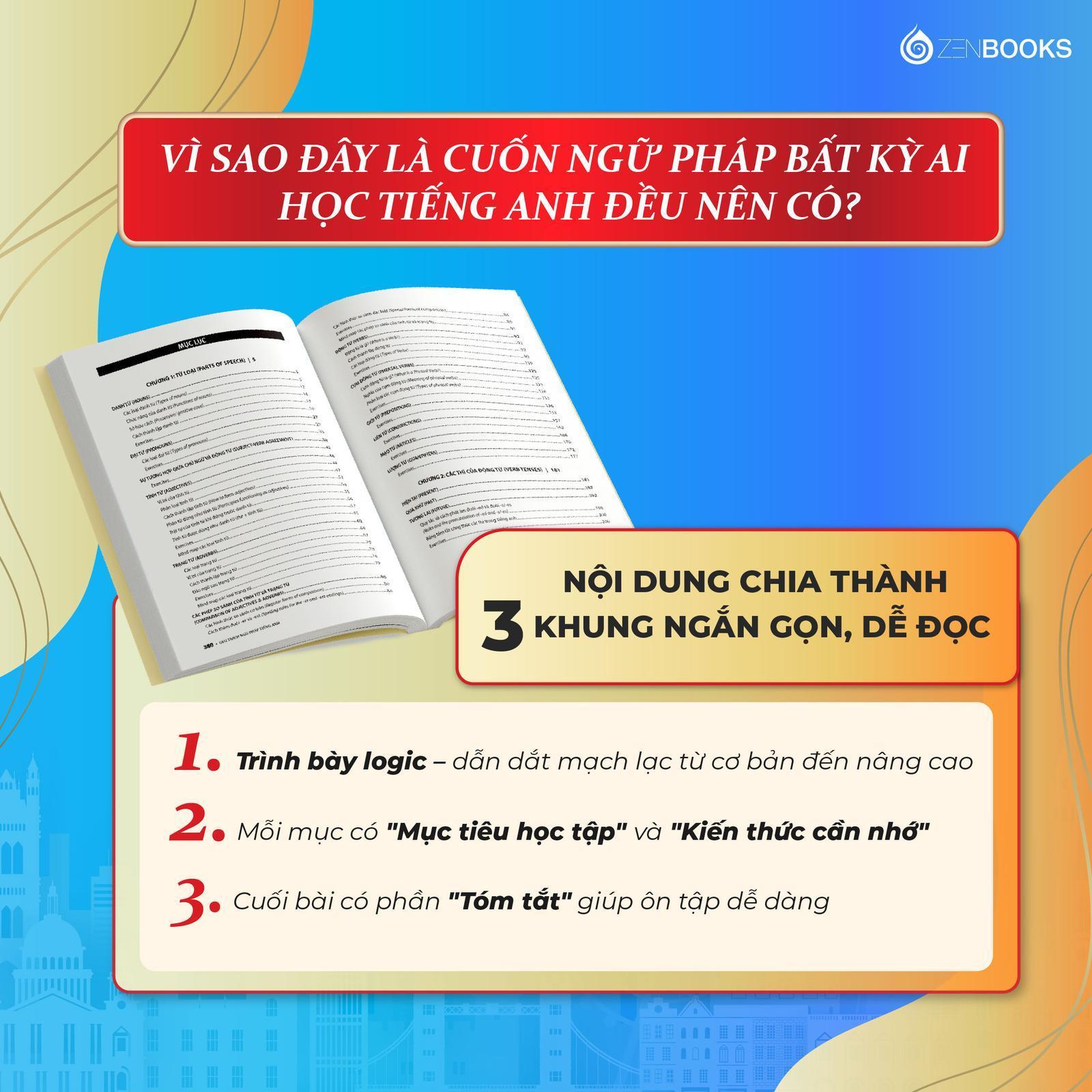 Giải Thích Ngữ Pháp Tiếng Anh (Ấn Phẩm Mới) - Bản Quyền