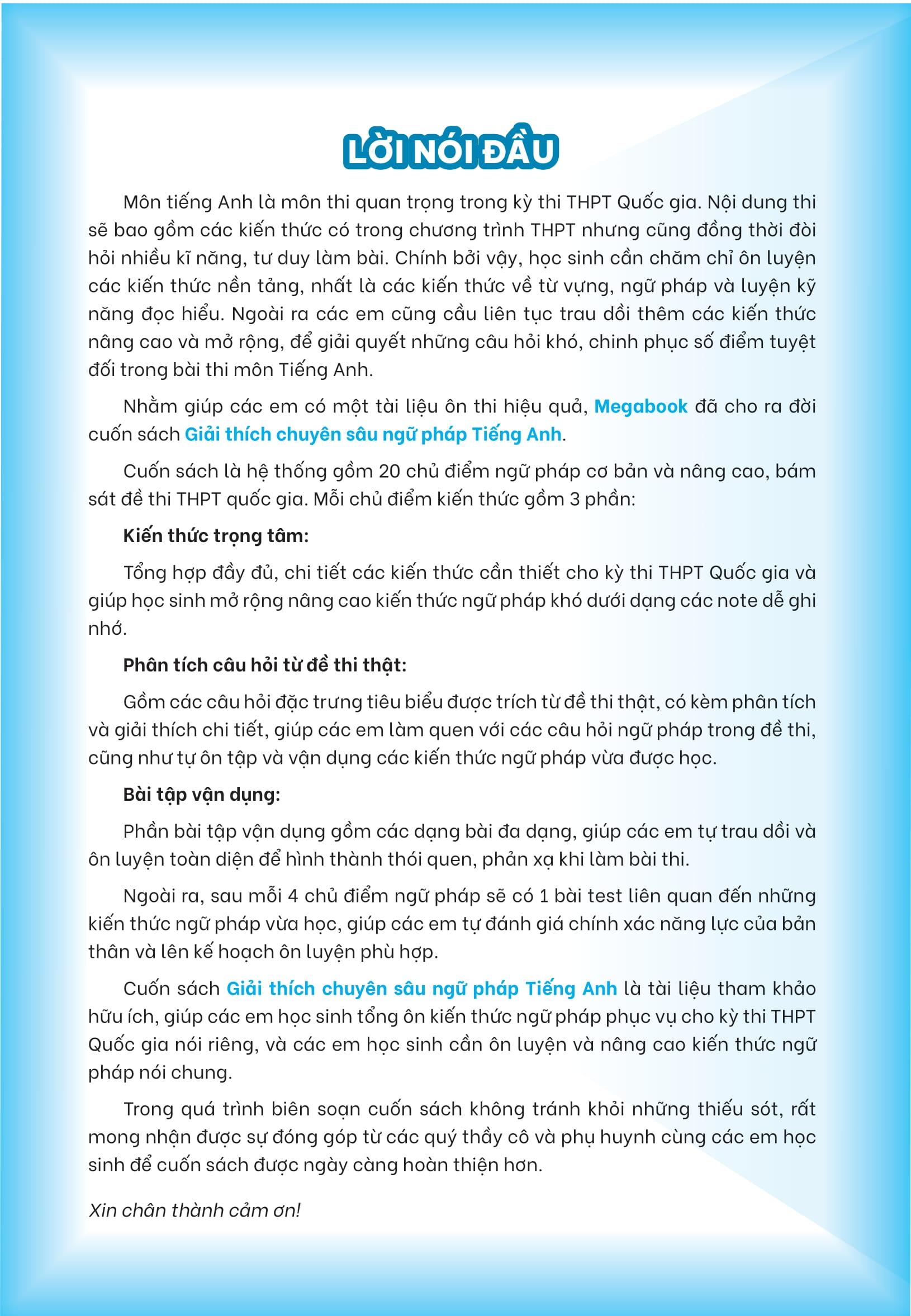 Giải Thích Chuyên Sâu - Ngữ Pháp Tiếng Anh (Cơ Bản Và Nâng Cao)